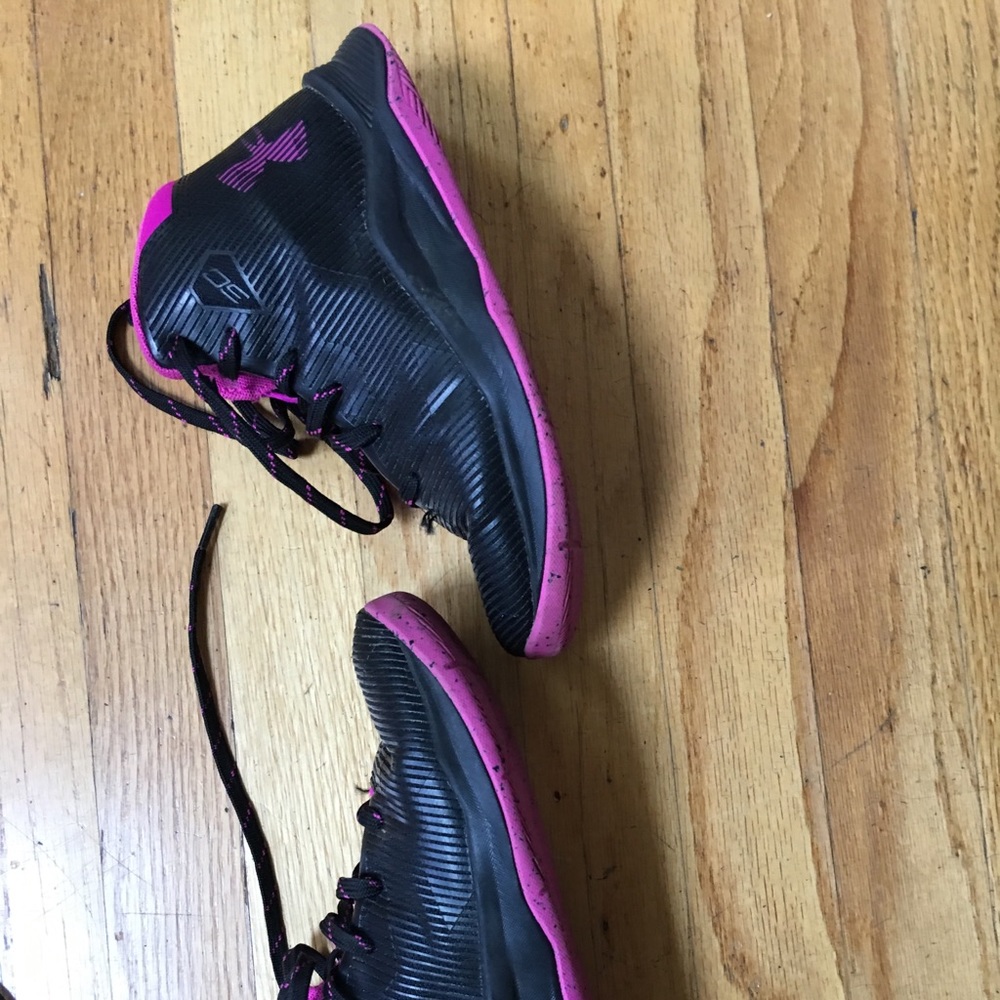 Under Armour girls basketball sneakers